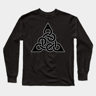 Figure Eight Endless Knot Triangle Long Sleeve T-Shirt